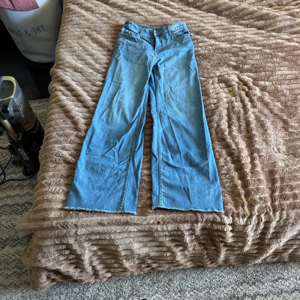 Kimes Ranch Light Blue Flare Jeans